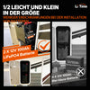 LiTime 12V 100Ah LiFePO4 Lithium Akku, die leichter und kleiner als Blei-Säure-Batterien ist.