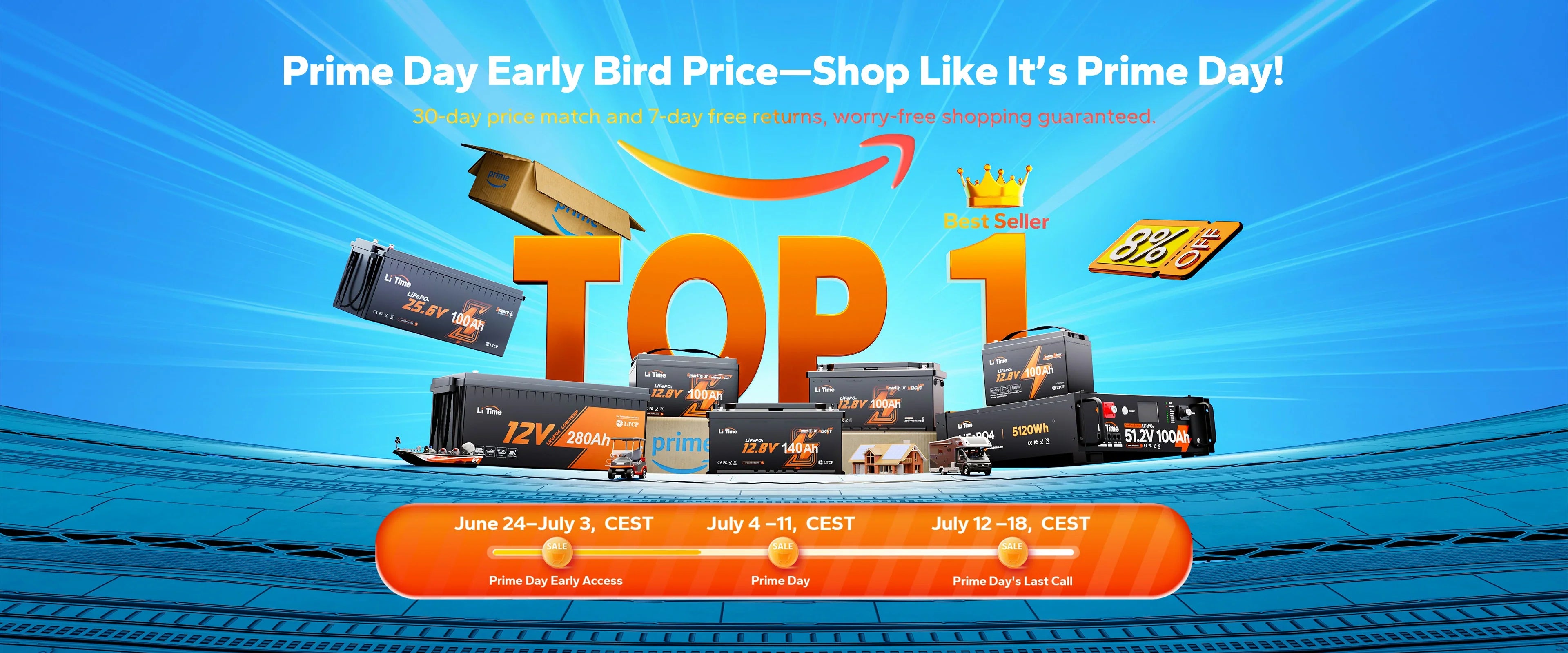 LiTime Prime Day 2025: Einkaufsratgeber & Top-Angebote