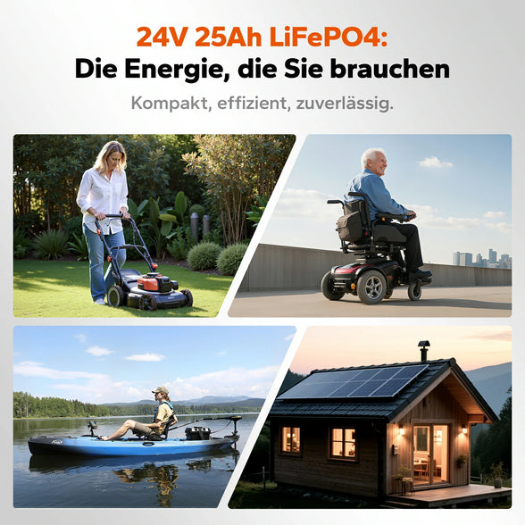 Litime 24V 25AH 2C Litium Battery-High-Performance Solution for Agriculture, Medical Technology & Emergency Devices