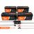 4 pack LiTime 12V 200Ah Plus Batterien