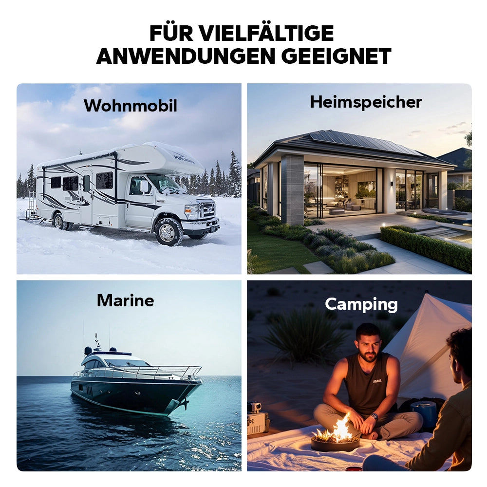 [0% MwSt.] LiTime 2000W Reiner Sinsuswellen Wechselrichter 12VDC zu 230VAC Konverter