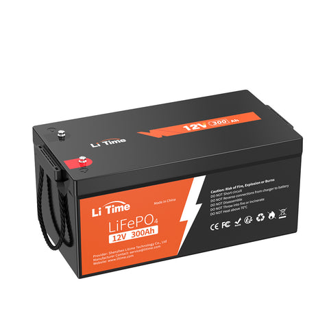 ✅Used✅ LiTime 12V 300Ah Lithium LiFePO4 battery