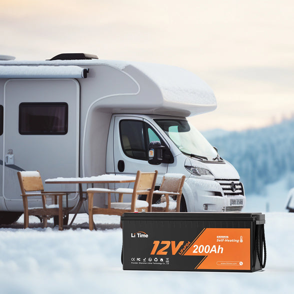 LiTime 12V 200Ah LiFePO4 Lithium Batterie ist auch geeignet für Wohnmobile