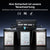 LiTime 12V 10A litium innebygd batterilader IP65 vanntett