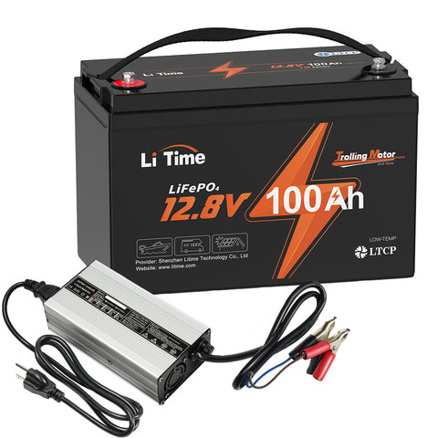 ⚡Endpreis: €299,99⚡LiTime 12V 100Ah TM LiFePO4 Batterie, Tieftemperaturschutz für Elektromotoren