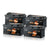 12V 100Ah H190 LiFePO4 mit Heizung & Bluetooth 5.0 4 Pack