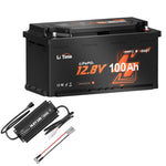 12V 100AH ​​H190 DYPE CYCLE LIFEPO4 Batteri med Bluetooth - Motorhome UNTERSITZ DIN H8 L5 GROUP 49, ECE R10 Sertifisert!
