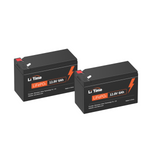 Litime 12V 6AH LifePo4 -batterij, gebouwd -in 6A BMS 76.8W Uitgangskracht, 4000+ diepe cycli