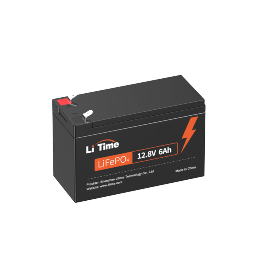 LiTime 12V 6Ah LiFePO4 batterie