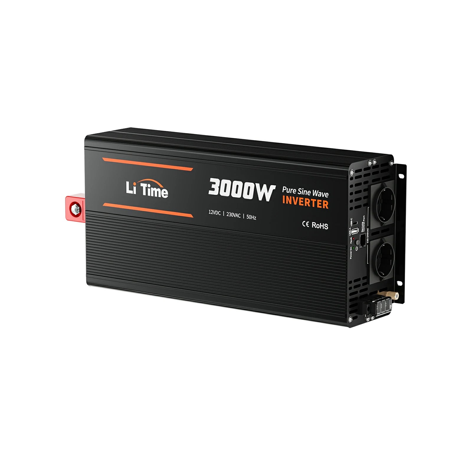 LiTime 3000W čisti sinsus valovi pretvarač 12VDC do 230Vac Konverter