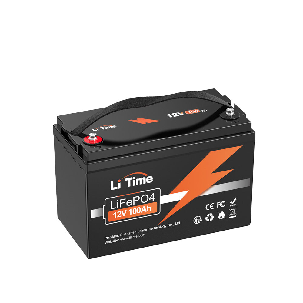 LiTime 12V 100Ah LiFePO4 Lithium Batterie