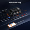LiTime 24V (29,2 V) 20 A wasserdichtes Lithium-Batterieladegerät zur Festmontage