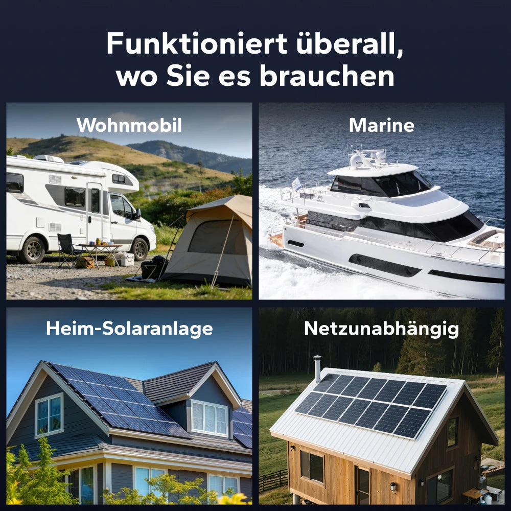 LiTime 24V (29,2 V) 20 A wasserdichtes Lithium-Batterieladegerät zur Festmontage