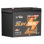 24V 50AH Bluetooth hluboký cyklus lithiová baterie pro 100 lb lodě s elektrickým motorem
