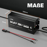 Litime 12V 10A Литиево-борба зарядно устройство IP65 Водоустойчиво