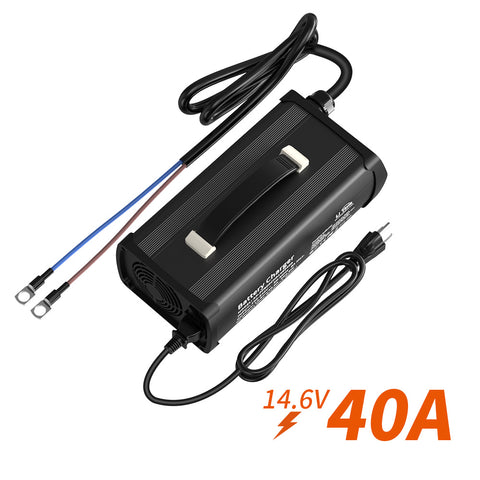LiTime 14.6V 40A lithium battery charger for 12V LiFePO4 lithium battery