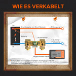  Batteriewächter mit LCD-Display und Shunt