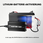 LiTime LiFePO4 Ladegerät 12V 10A aktiviert Batterie