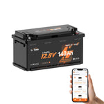 LiTimes 12V 140Ah H190 mit bluetooth
monitor