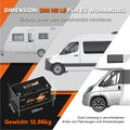 Kompakte Lithium-Batterie H190 – Für DIN H8 und Peugeot Boxer optimiert
