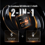 Der brandneue GC2-Akku mit Bluetooth