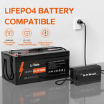 Litime 58.4V 10A Lifepo4 зарядно устройство за батерия за 51.2V LifePO4 батерия, с интелигентна функция за зареждане 0V