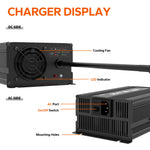 Litime 58.4V 10A Lifepo4 зарядно устройство за батерия за 51.2V LifePO4 батерия, с интелигентна функция за зареждане 0V