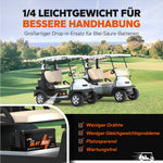 Litime 36V 60AH Golfový vozík Hluboký cyklus lithiová baterie pro golfový vozík a trávník