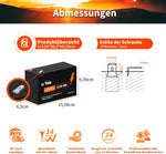LiTime 12V6Ah Lithium-Batterien mit eingebautem 6A Batterie-Management-System (BMS)