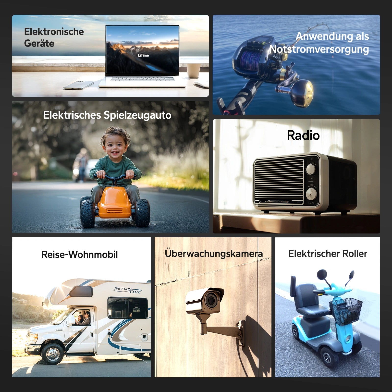 【Новопристигнала】LiFePO4 12V 20Ah батерия с дълбок цикъл с BMS & 4000 цикъла - за риботърсач, слънчева енергия, лодка, къмпинг