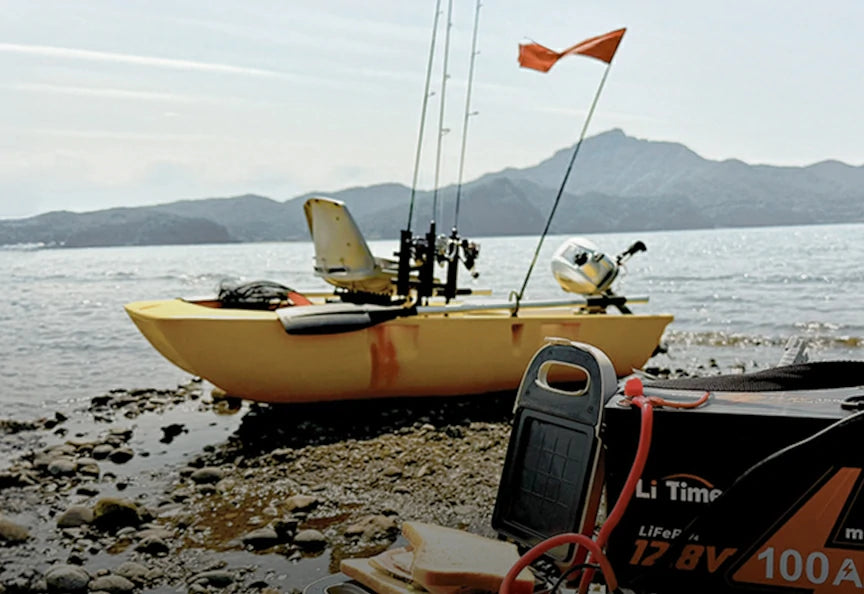 LiFePO4-Batterien für Echolot und Fischfinder
