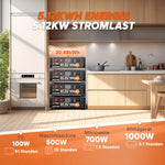 LiTime LiFePO4 51.2v 100ah Batterie bitetet 5.12kWh Energie