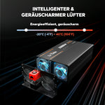 Litime 2000w Reiner Sinsuswellen Инвертор 12VDC до 230VAC Konverter