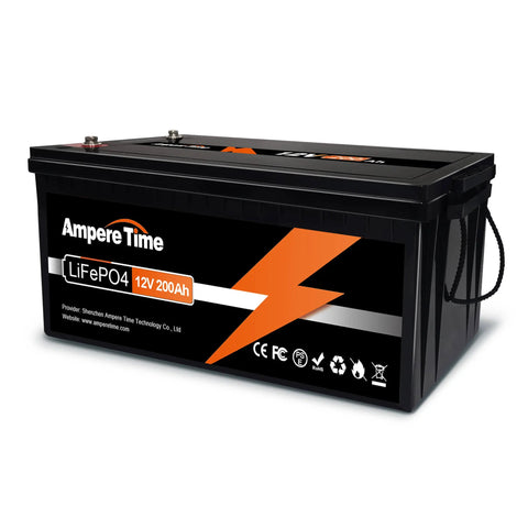 ✅Gebraucht✅AmpereTime / LiTime 12V 200Ah LiFePO4 Lithium Batterie