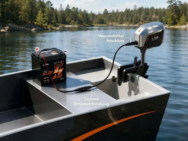 Komplettlösung für die elektrische Energieversorgung von Bootenr