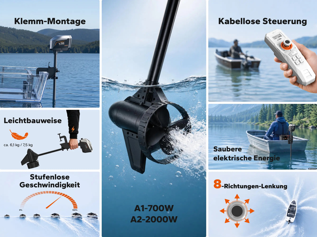 Argoseeker Elektro-Außenbordmotor für mehr Freiheit auf dem Wasser
