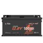 12V 100Ah H190 Deep Cycle LiFePO4 Battery with Bluetooth - Motorhome Underseat DIN H8 L5 Group 49, ECE R10 certified!
