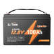 Човновий акумулятор LiTime 12V 100Ah TM LiFePO4 із захистом від низьких температур для електродвигуна