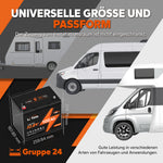 Die geeignete Größe für Wohnmobile