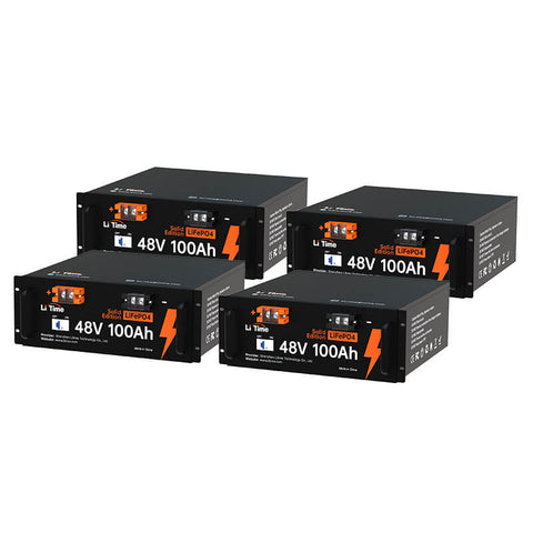 LiTime 48V 100Ah Deep Cycle Lithium LiFePO4 Batterie