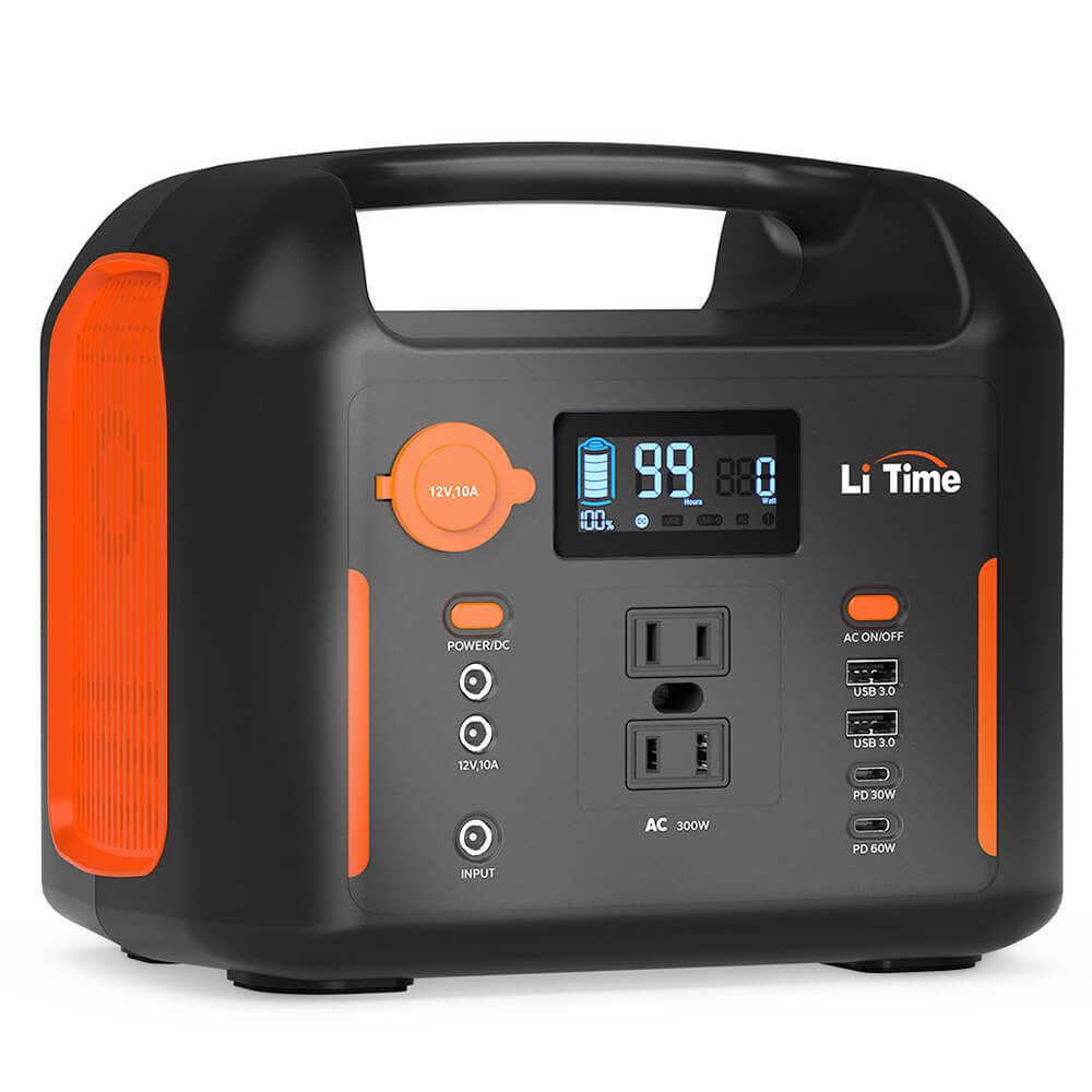 LiTime Tragbare Powerstation | 400W 320Wh