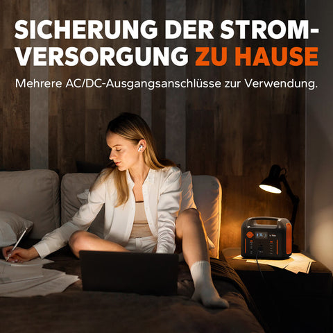 【0% VAT】Przenośna elektrownia LiTime | 400W 320Wh (TYLKO dla budynków mieszkalnych i TYLKO w DEU - tylko dla klientów w Niemczech)
