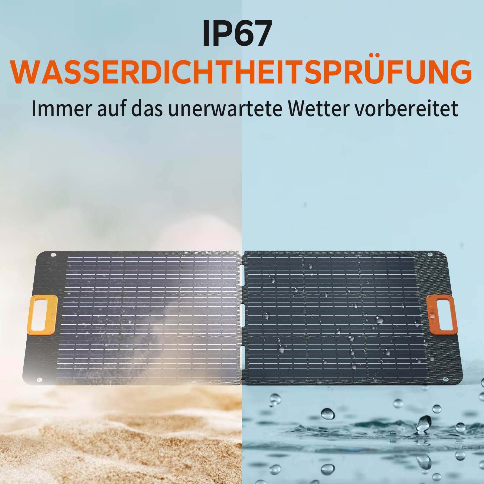 【0% VAT】 Przenośny panel słoneczny LiTime 100 W (TYLKO do budynków mieszkalnych i TYLKO w DEU - tylko dla klientów w Niemczech)