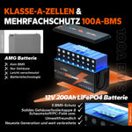 [Brugt som ny] litime 12v 200AH LifePo4 Lithium Battery
