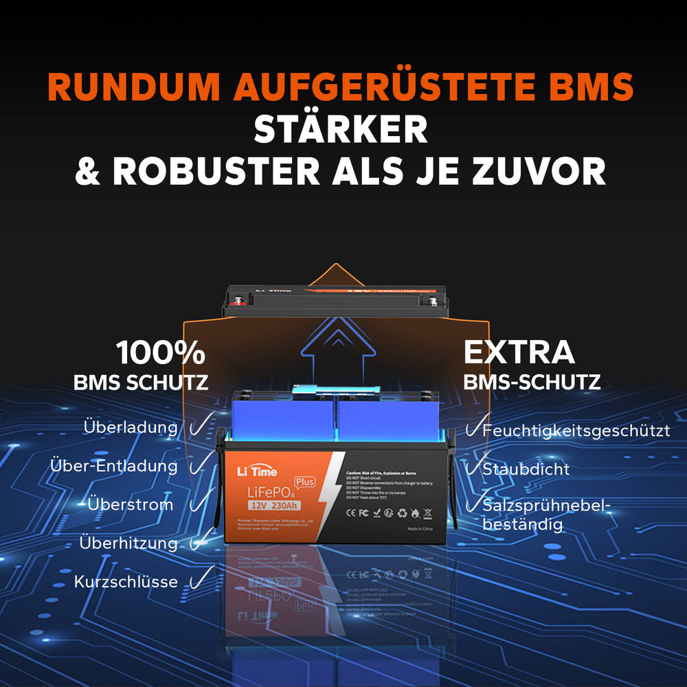 Rundum Aufgerüstete BMS stärker & robuster als je zuvor