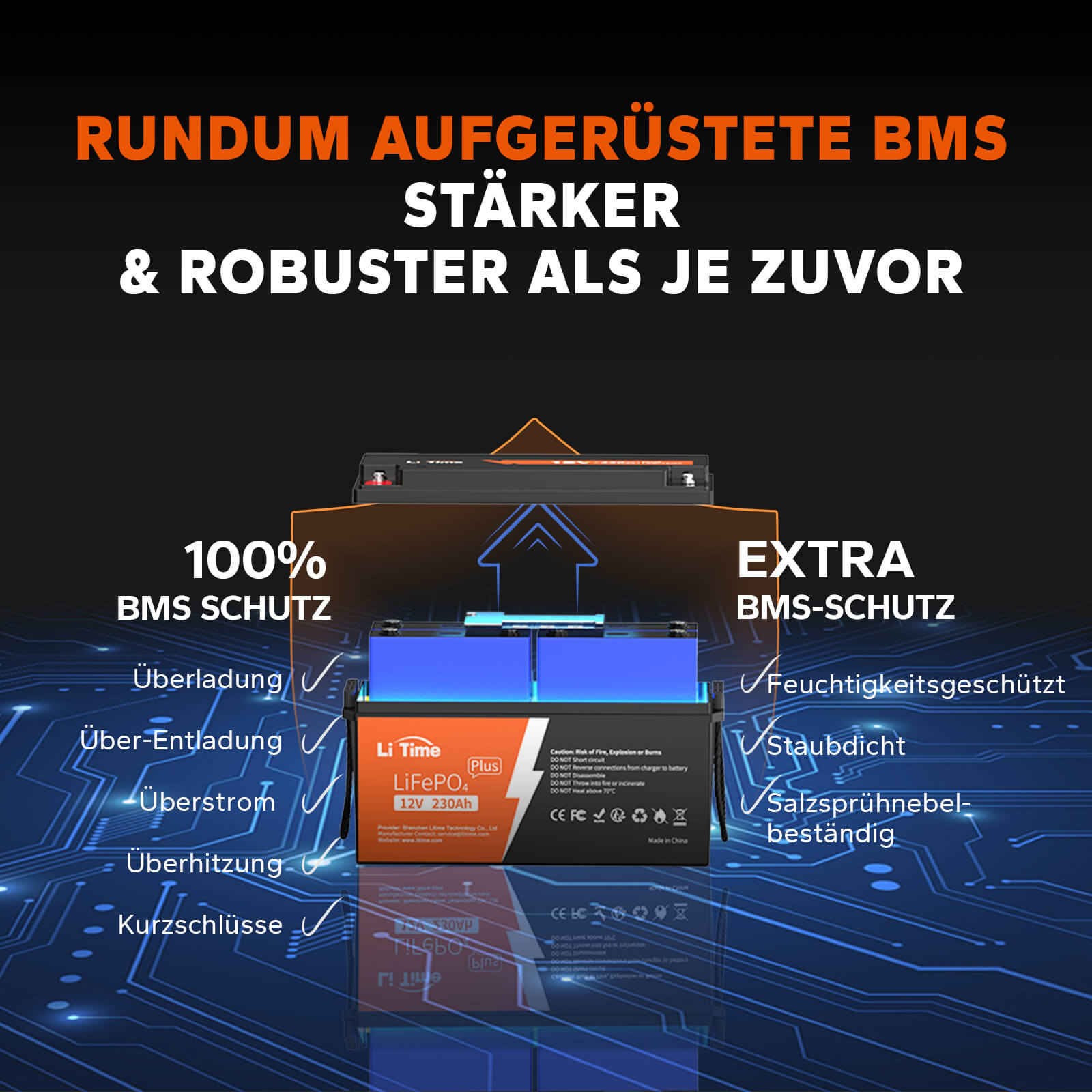 Rundum Aufgerüstete BMS stärker & robuster als je zuvor