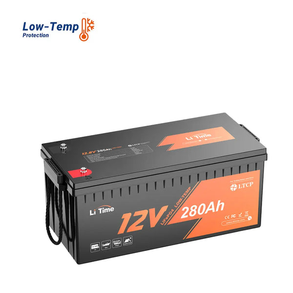 LifePO4 280Ah 12V Plus Low-Temp Protection Deep Cycle - 200A BMS – -DE