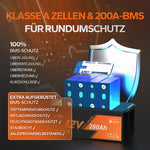 LiTime LiFePO4 12V 280Ah mit BMS Schutz