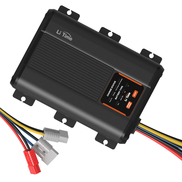 Зарядний пристрій LiTime 12V 40A DC DC з MPPT - для LiFePO4