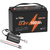 LiTime 12V 100Ah TM Batterie für Elektromotor und 14.6V 10A Lithium Batterie-Ladegerät